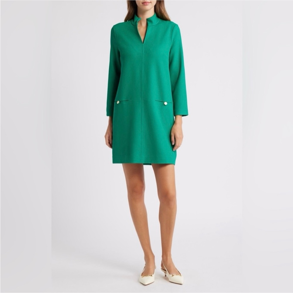 Lilly Pulitzer - Vibrant Green 3/4 Sleeve, Rosie Dress